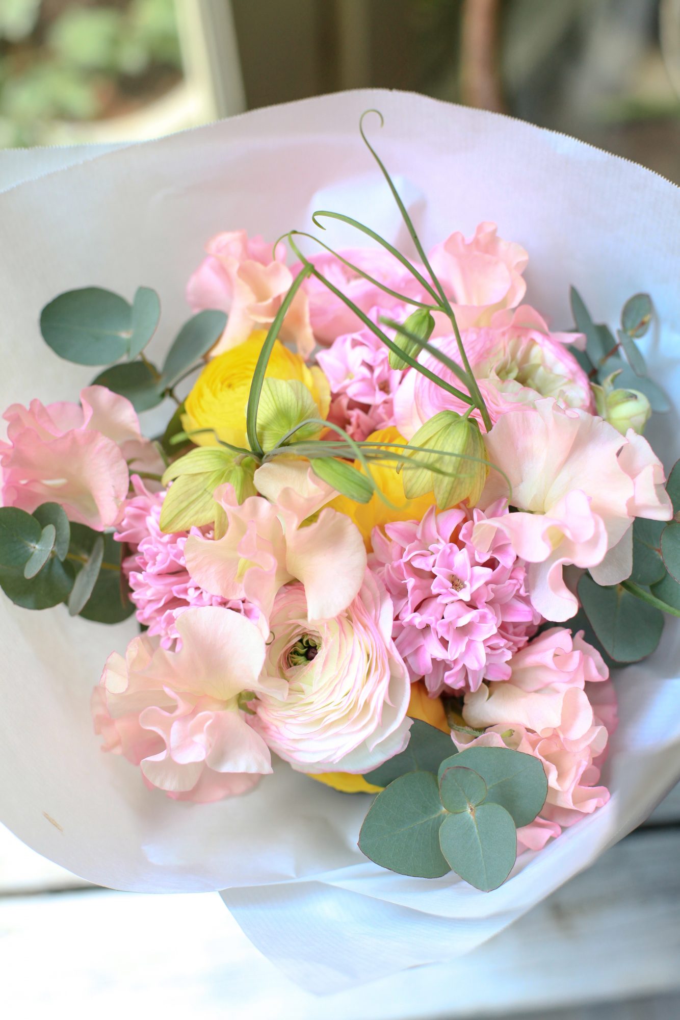 バレンタインデーのお花の配達ページのアイキャッチ画像